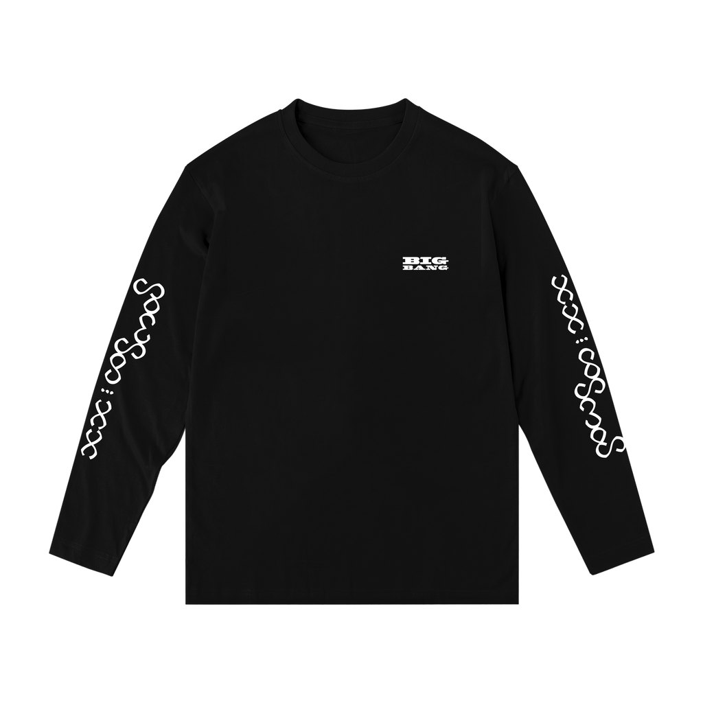 [COSMOS] | BIGBANG LONG SLEEVE T-SHIRT BLACK