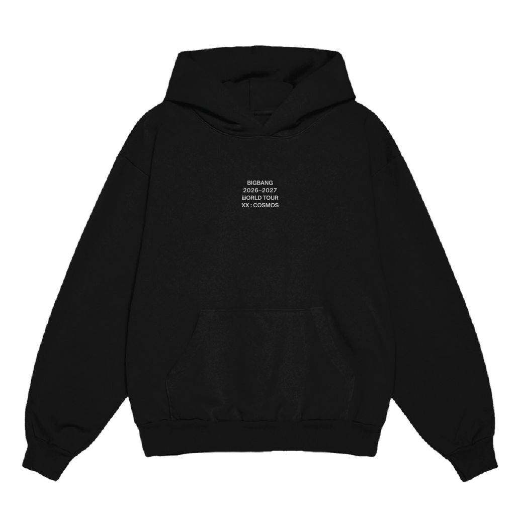 [COSMOS] | BIGBANG TOUR HOODIE BLACK