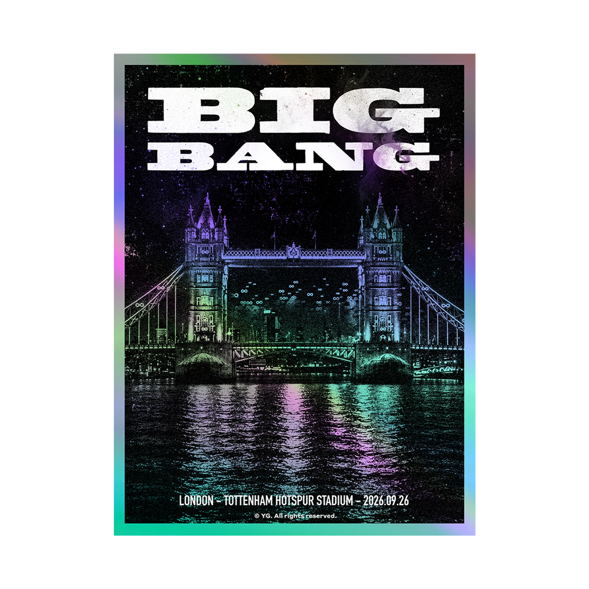 [COSMOS] | BIGBANG POSTER LONDON EDITION