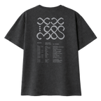[COSMOS] | BIGBANG TOUR T-SHIRT WASHED BLACK